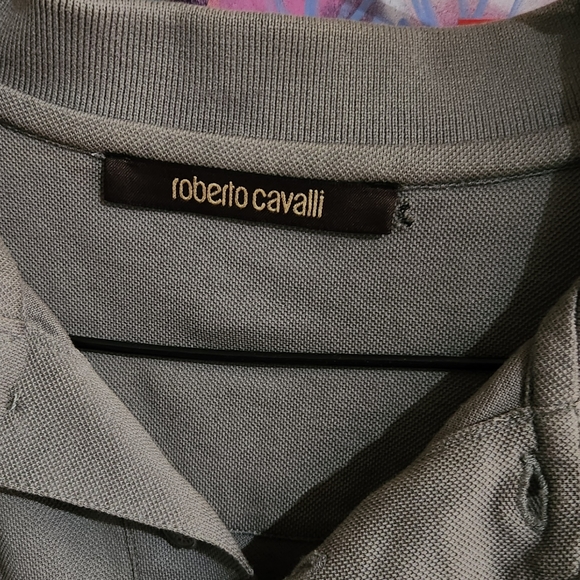 Cavalli polo shirt size small - Picture 3 of 4